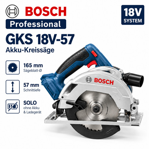 Bosch gks 18v professional - 18v-57,